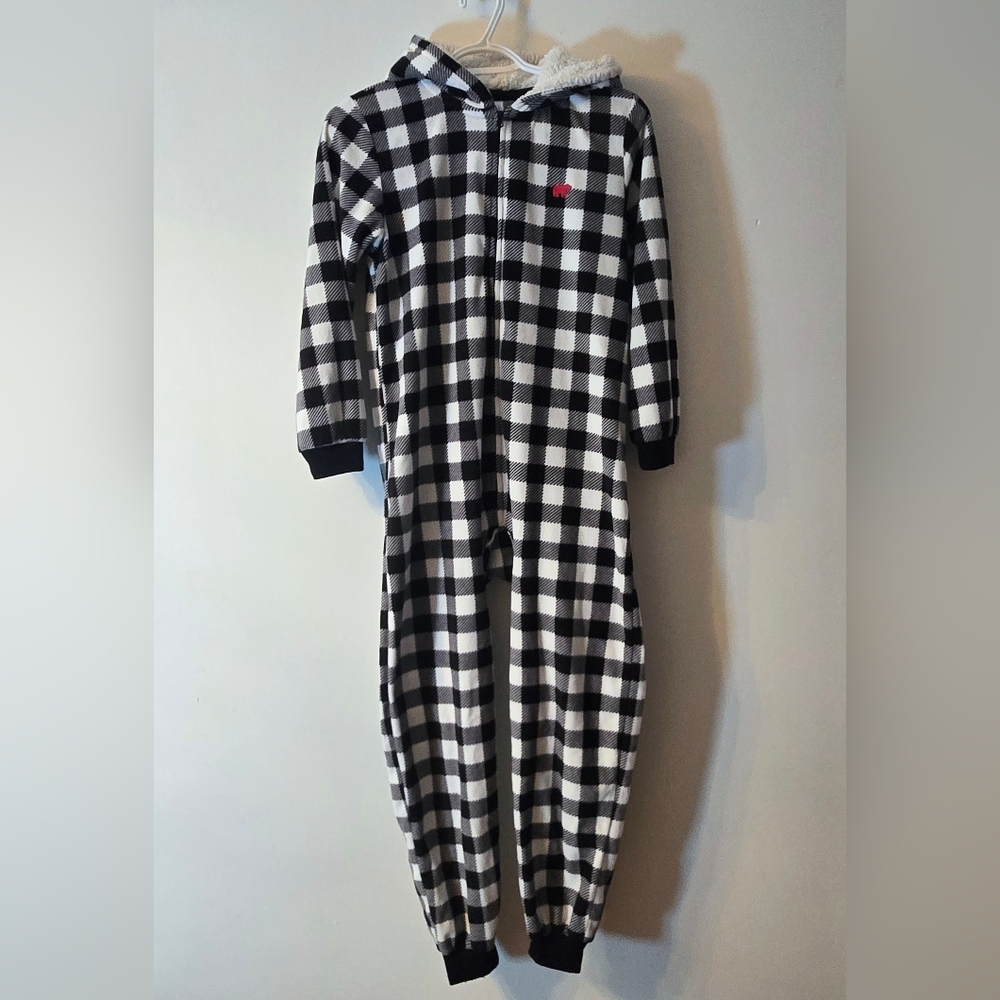 The Children's Place Hooded Fleece One Piece Pajama